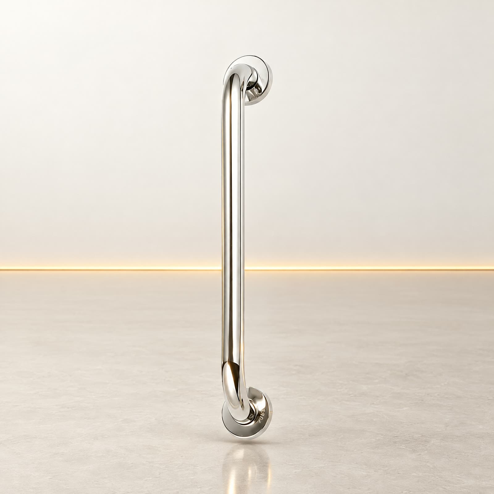 Barra de Apoio para Banheiro Aço Inox 40cm