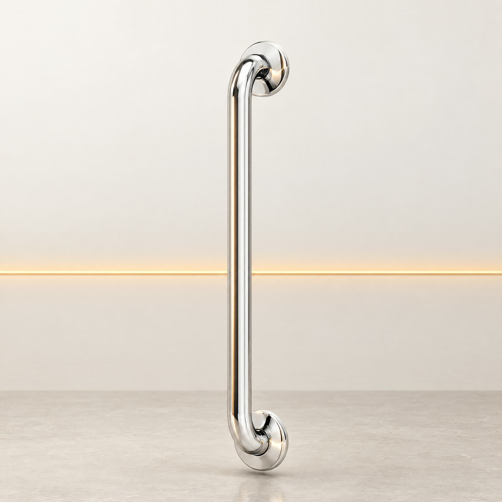 Barra de Apoio para Banheiro Aço Inox 60cm